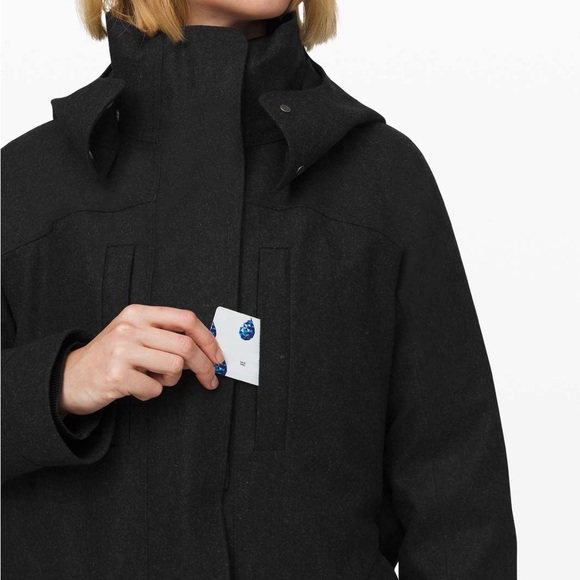 Lululemon Roam Far Wool Jacket Size 14 P2P: 25” - Picture 6 of 7